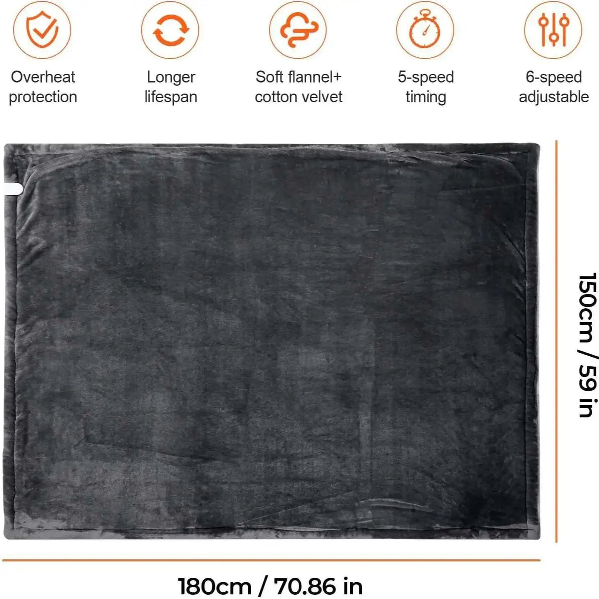 Cozy Comfort Heated Blanket™