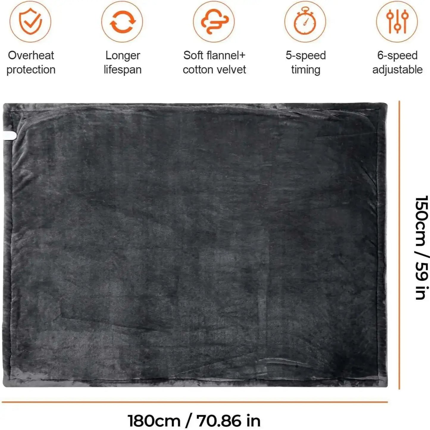 Cozy Comfort Heated Blanket™