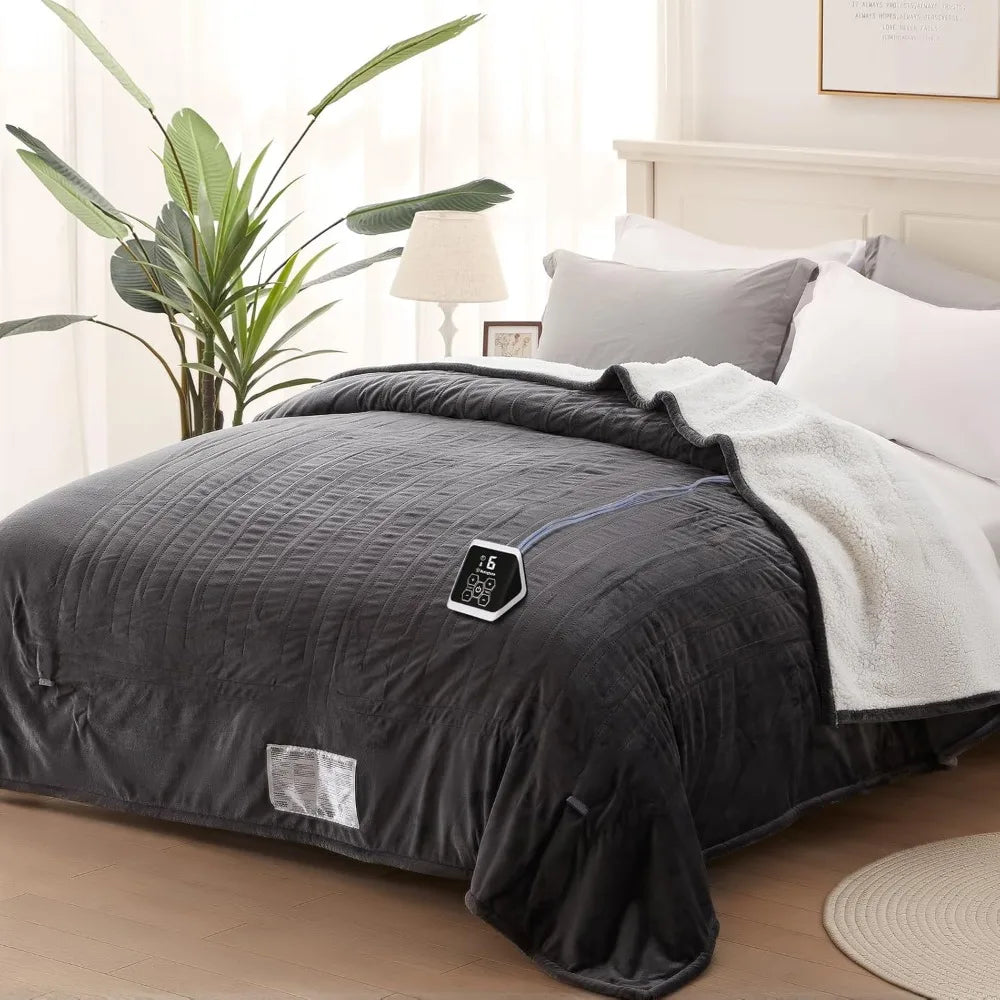 Plush Serenity Heated Comforter™