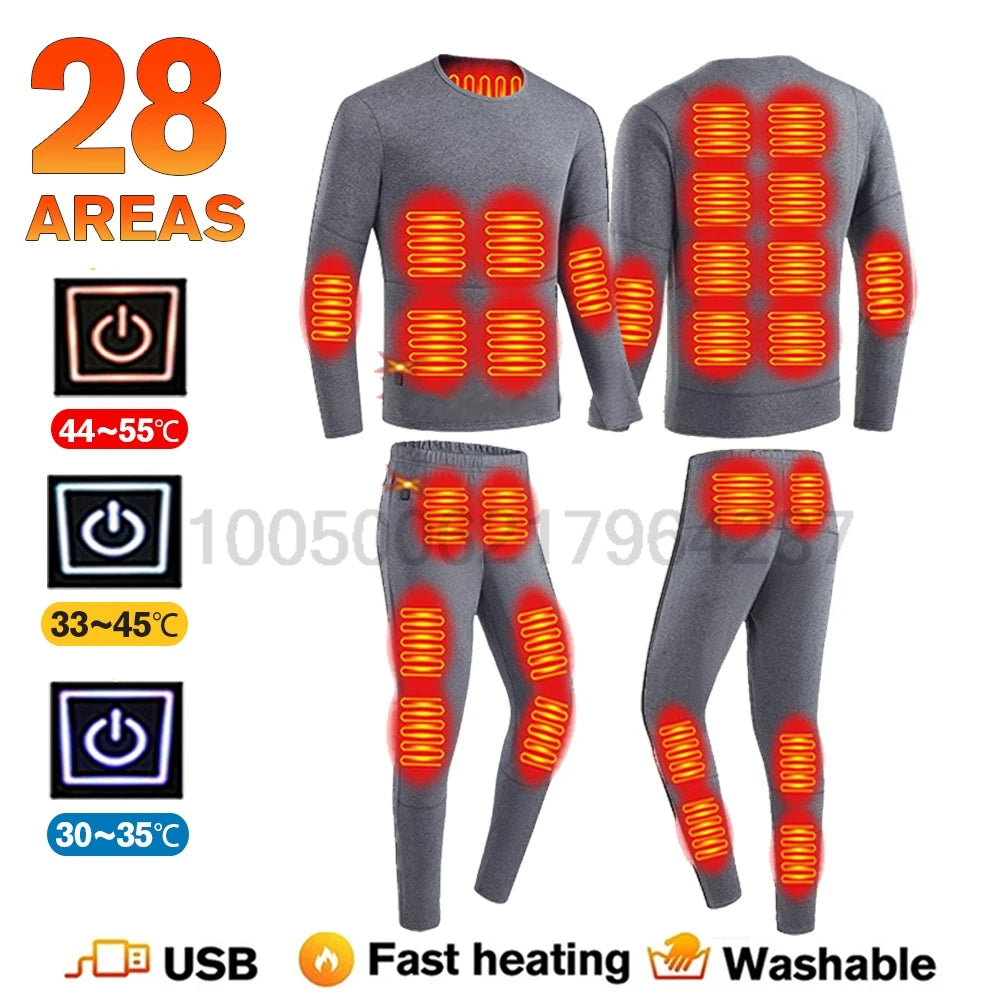 Heated Thermal Comfort Underwear™