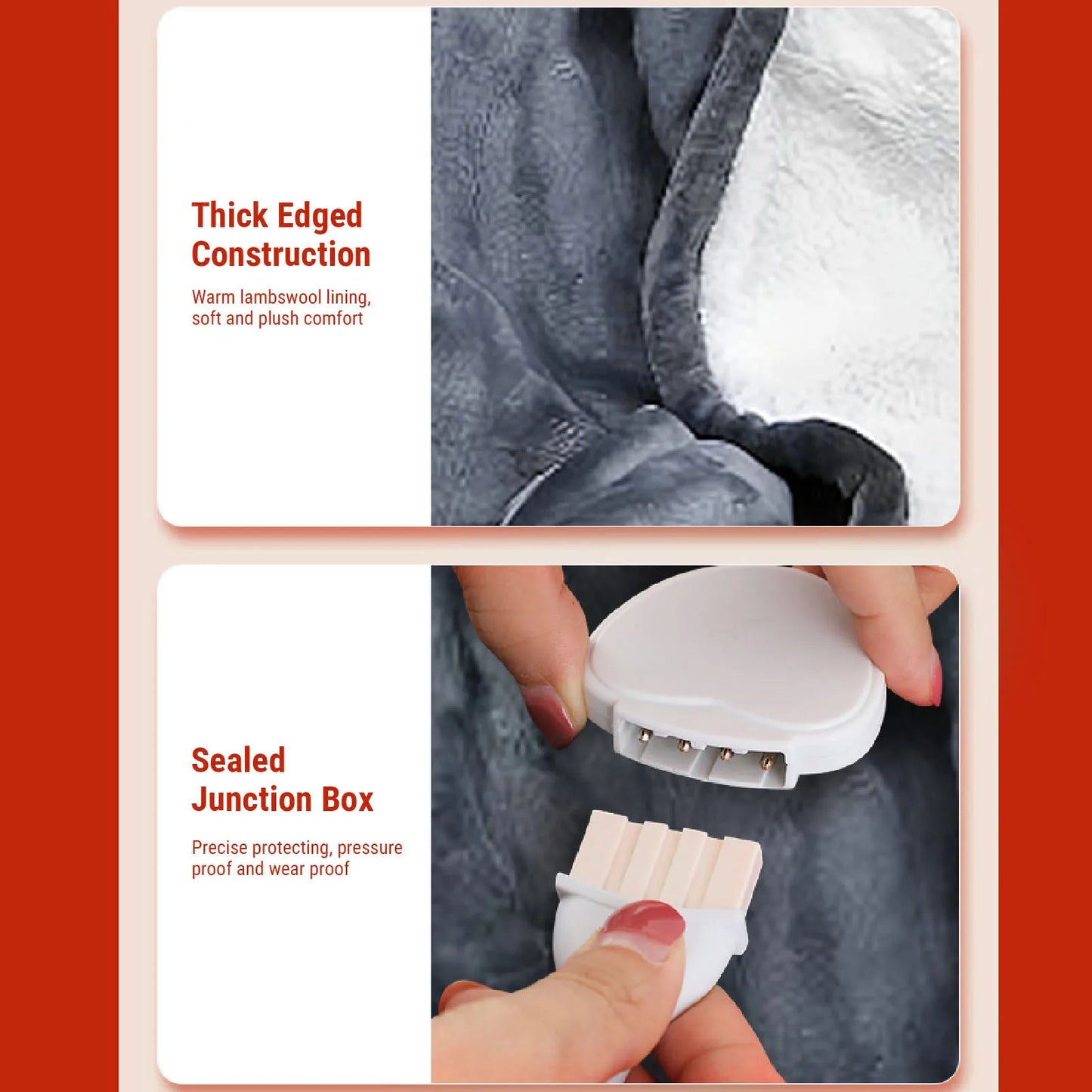 CozyWrap™ Electric Wearable Blanket
