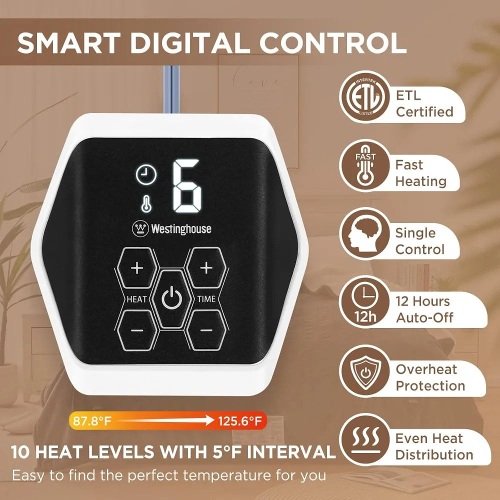 Plush Serenity Heated Comforter™