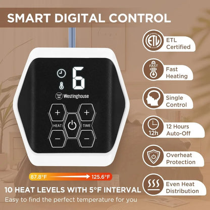 Plush Serenity Heated Comforter™