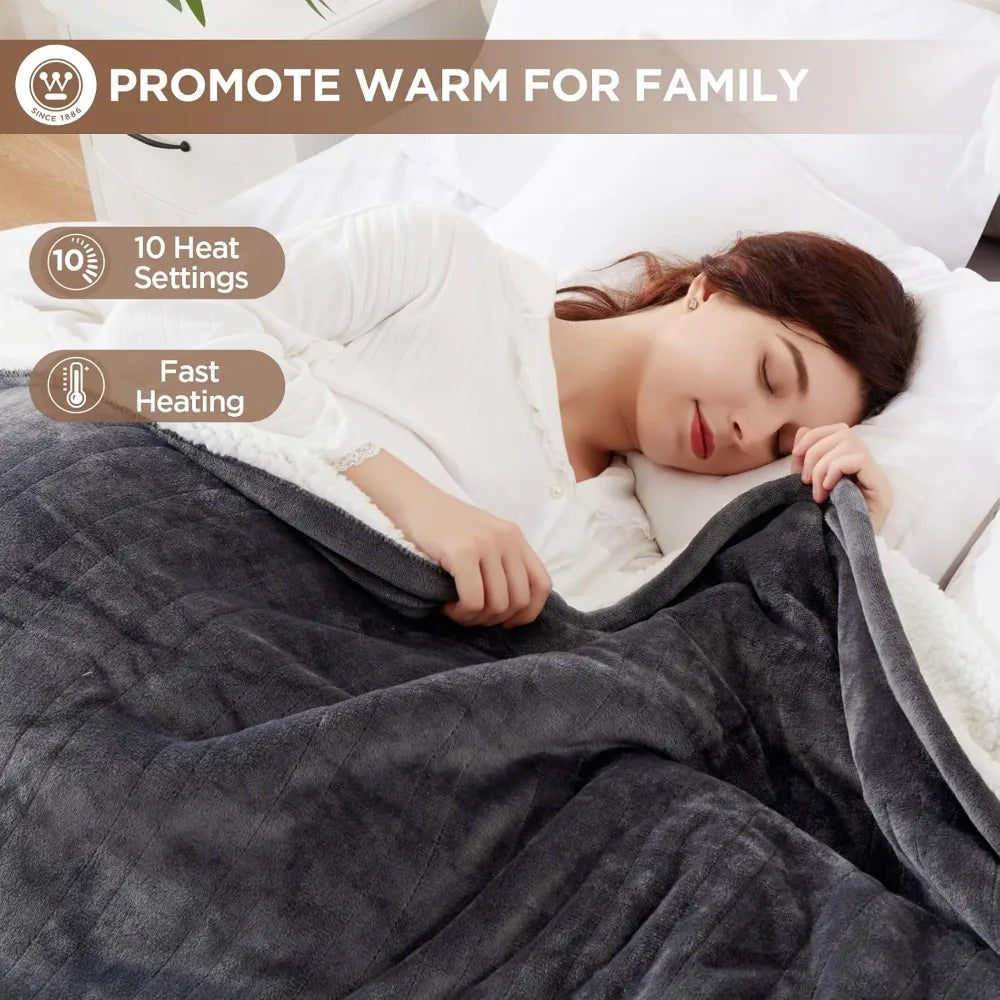 Plush Serenity Heated Comforter™