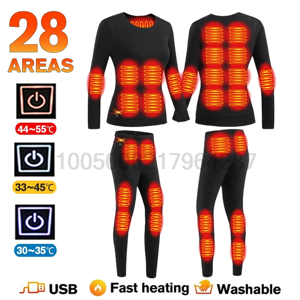 Heated Thermal Comfort Underwear™