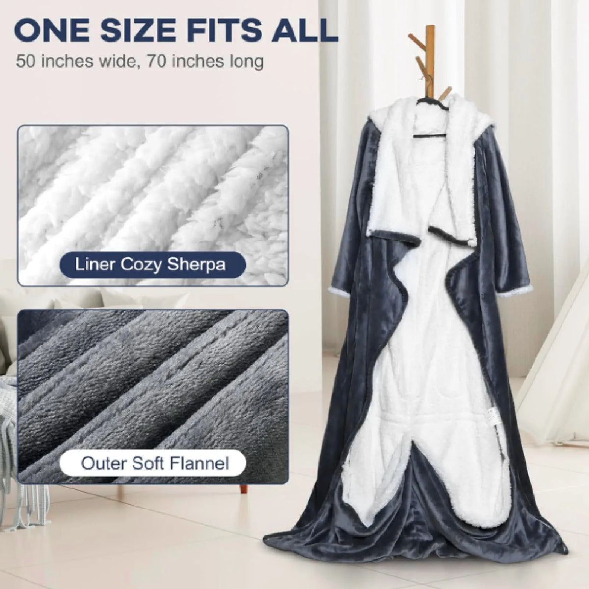 CozyWrap™ Electric Wearable Blanket