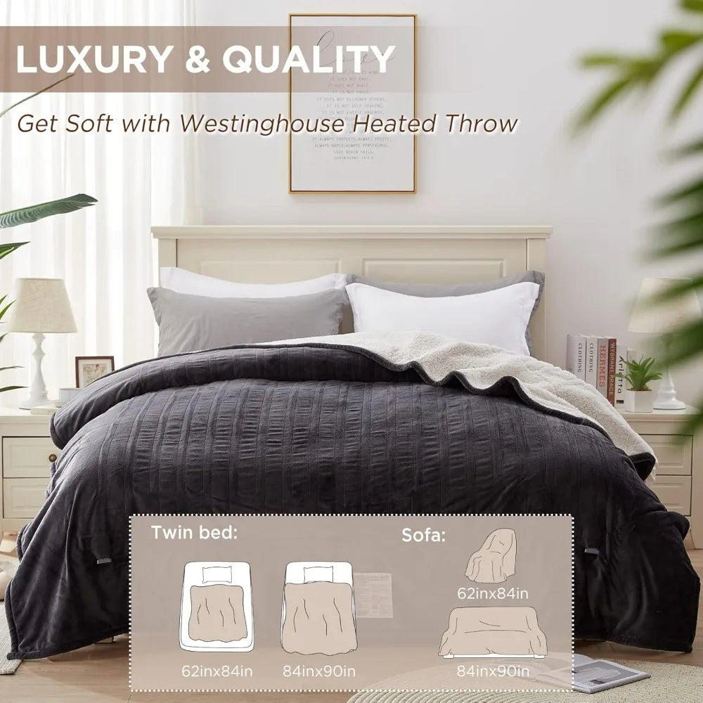 Plush Serenity Heated Comforter™