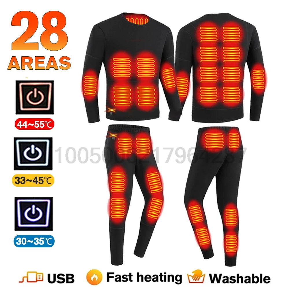 Heated Thermal Comfort Underwear™