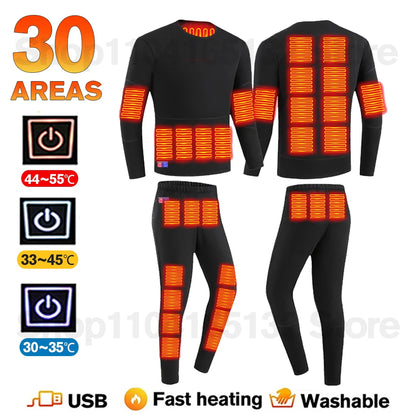 Heated Thermal Comfort Underwear™
